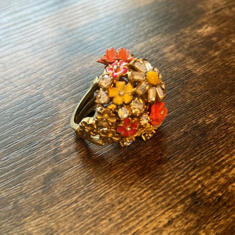 Juicy Couture Flower Adjustable Ring - image 4